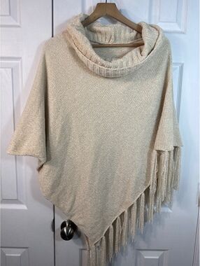 Britts Knits Beyond Soft Cowl Neck Poncho, One Size Fits Most